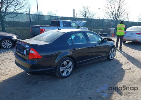 2010 Ford Fusion Sport from USA, damaged, VIN 3FAHP0KC8AR169163